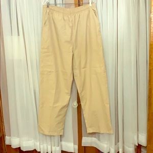 Basic tan scrub pant size XL